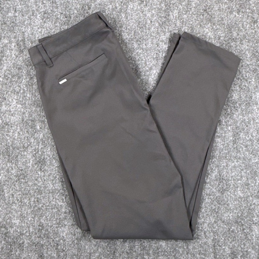 Vuori Meta Pants Mens 30 Charcoal Grey Performance Stretch Athletic Chino V427